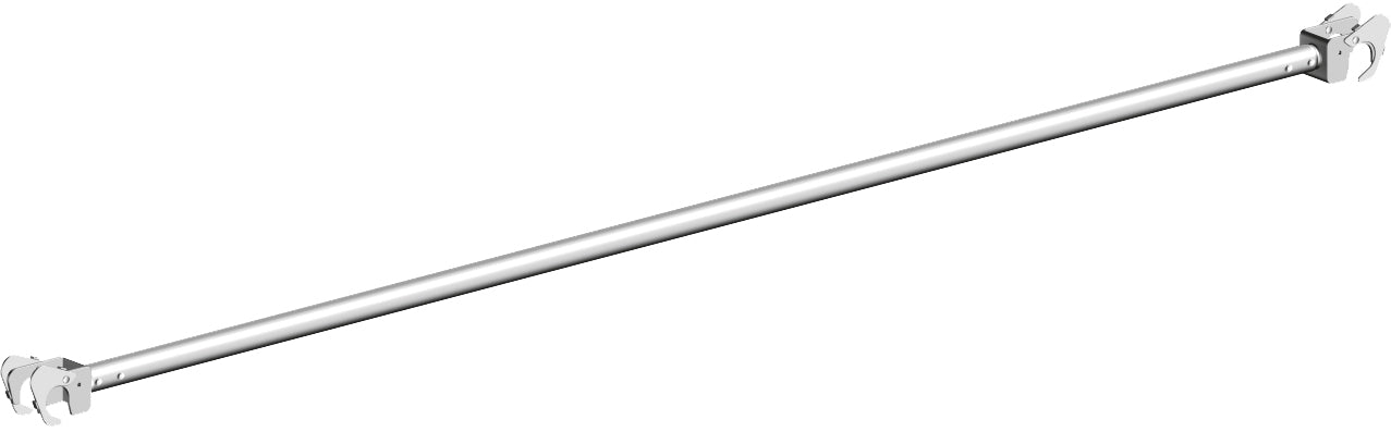 Belagdiagonale 3,35 m, Gerüstdiagonale, Aussteifung für Gerüst, Baugerüst Belagdiagonale, Stabile Verstrebung, Gerüstzubehör, Langlebige Belagdiagonale, Bau- und Montagezubehör, Industrielle Diagonale, Baustellenverstrebung