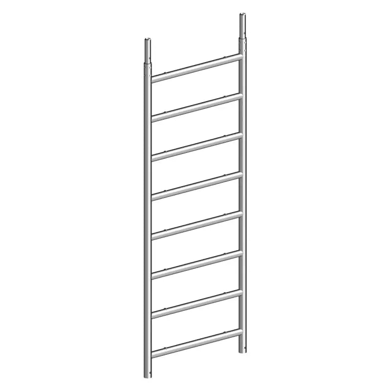 Standleiter 75/8, Leiter 75 cm, Sprossenleiter 8 Stufen, Bauleiter, Handwerksleiter, Industrieleiter, Robuste Standleiter, Leiter für Baustelle, Langlebige Leiter, Höhenarbeit Leiter