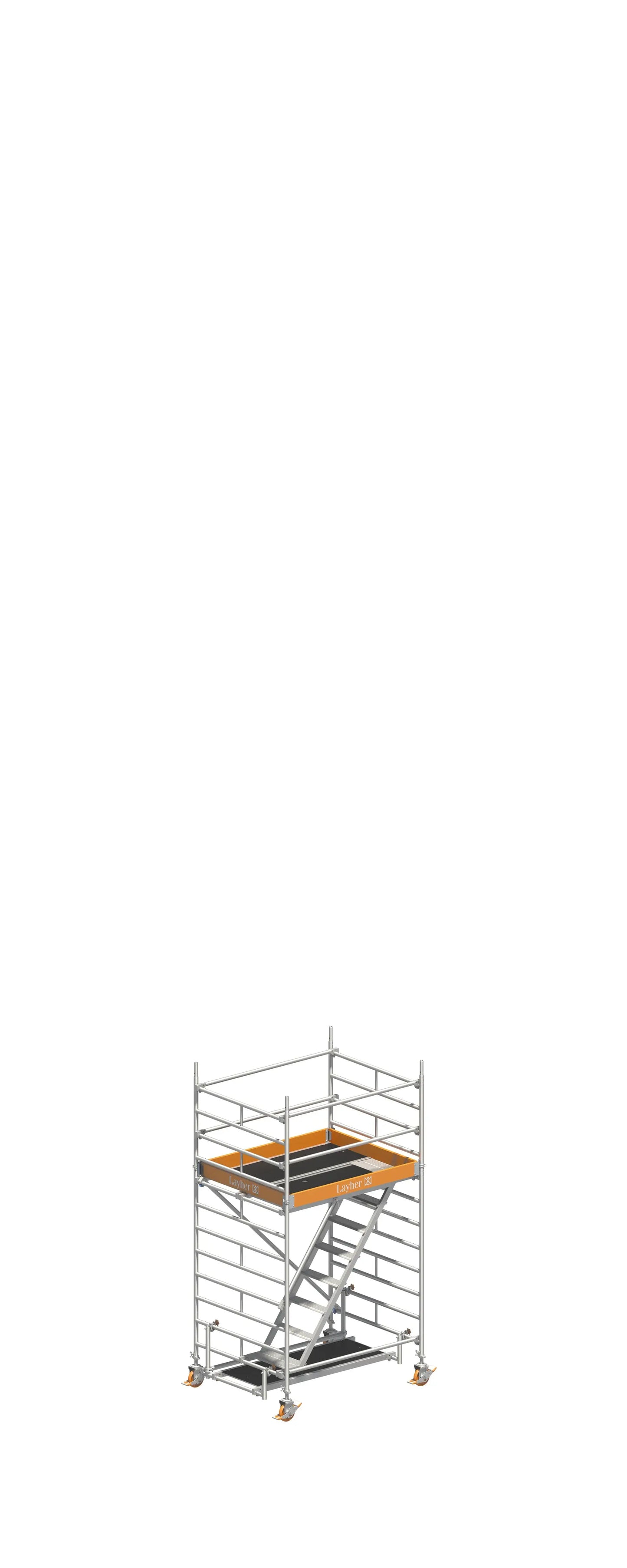 UNI KOMFORT 4,20 m, UNI KOMFORT Gerüst, Baugerüst 4,20 m, UNI KOMFORT Arbeitshöhe, Stabiles Baugerüst, Profi Gerüstsystem, Montagegerüst, Gerüst für Handwerk, Baugerüst kaufen