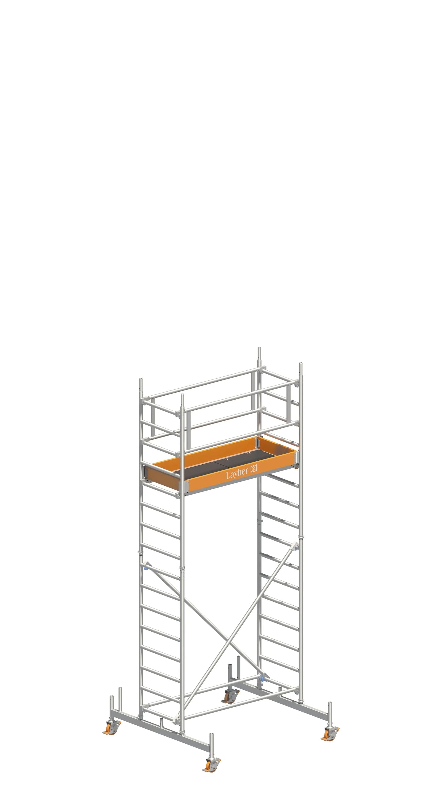 UNI LEICHT 5,26 m, UNI LEICHT Gerüst alte Norm, Baugerüst 5,26 m, Fahrbalken Gerüst, UNI LEICHT Arbeitshöhe, Mobiles Baugerüst, Leichtes Gerüstsystem, Gerüst Zubehör alte Norm, Montagegerüst, Profi Gerüst