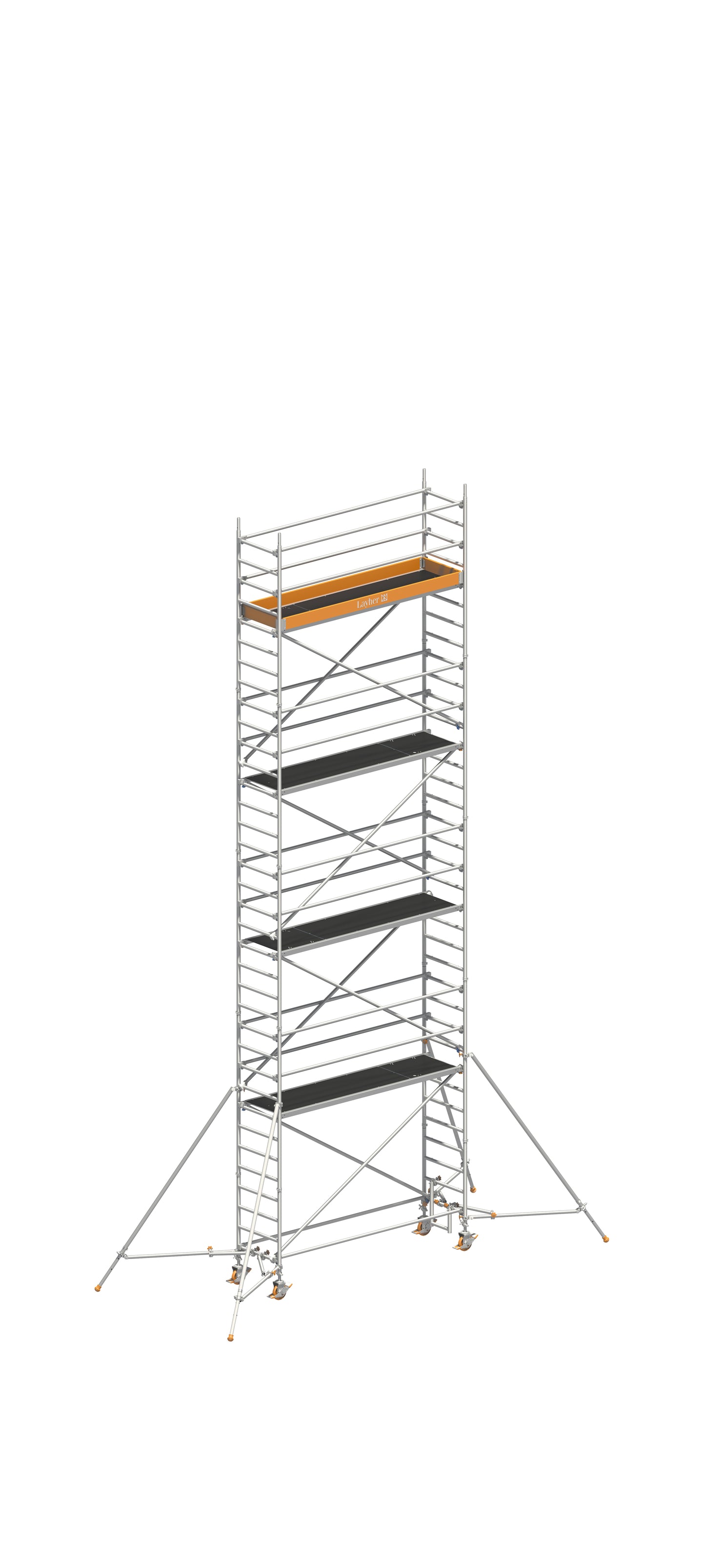 UNI Standard P2 10,20 m, UNI Standard P2 Gerüst, Baugerüst 10,20 m, Arbeitshöhe 10,20 m, Gerüst mit Telegeländer, Gerüst mit Stützen, Sicheres Baugerüst, Profi Gerüstsystem, Montagegerüst 10 m, Baugerüst kaufen