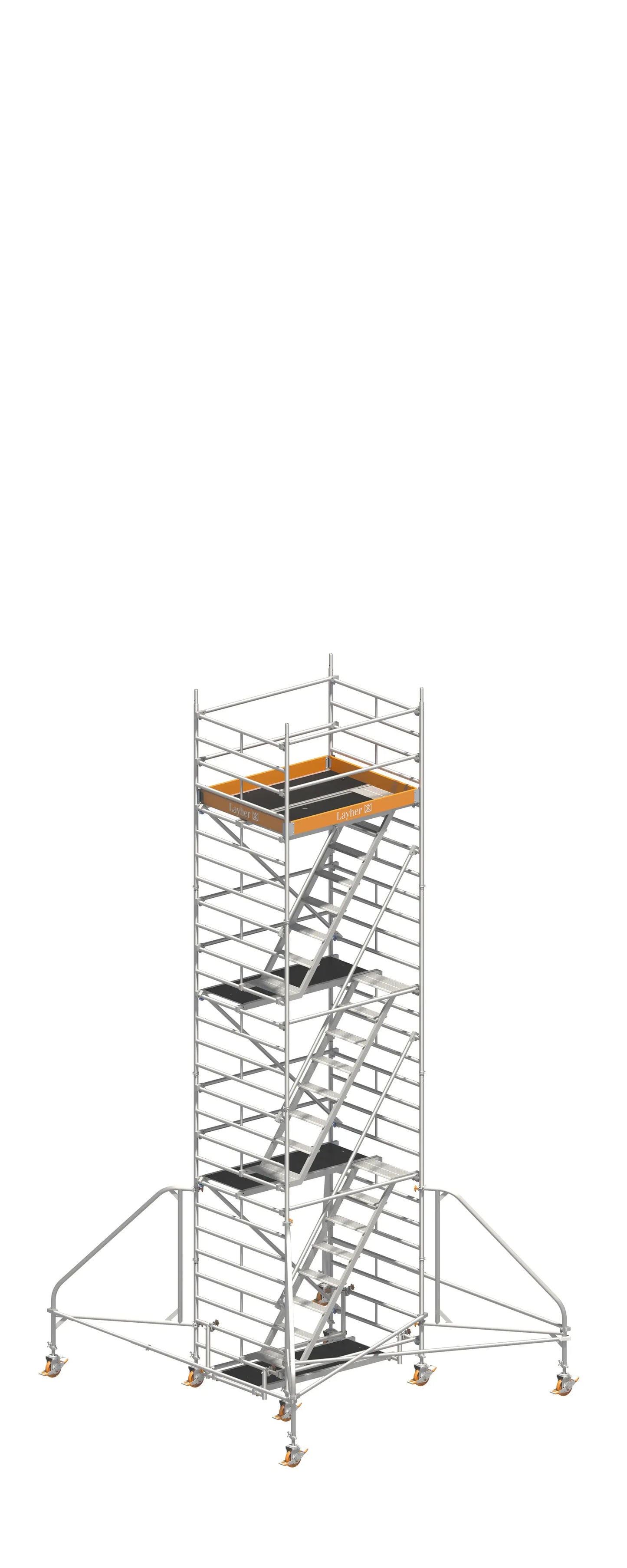 UNI KOMFORT 8,20 m, UNI KOMFORT Gerüst, Baugerüst 8,20 m, Gerüst mit Auslegern, UNI KOMFORT Arbeitshöhe, Sicheres Baugerüst, Profi Gerüstsystem, Gerüst mittlere Höhe, Montagegerüst, Baugerüst kaufen