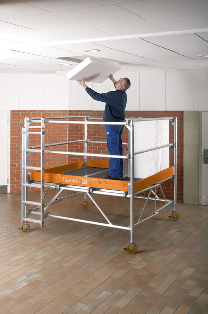 STARO ROLLBOCK 3,77 m, STARO Rollgerüst, Baugerüst mobil, Arbeitshöhe bis 3,77 m, Mobiles Gerüst, Rollbock Gerüst, Handwerkergerüst, Montagegerüst, Renovierungsgerüst, Profi Gerüstsystem