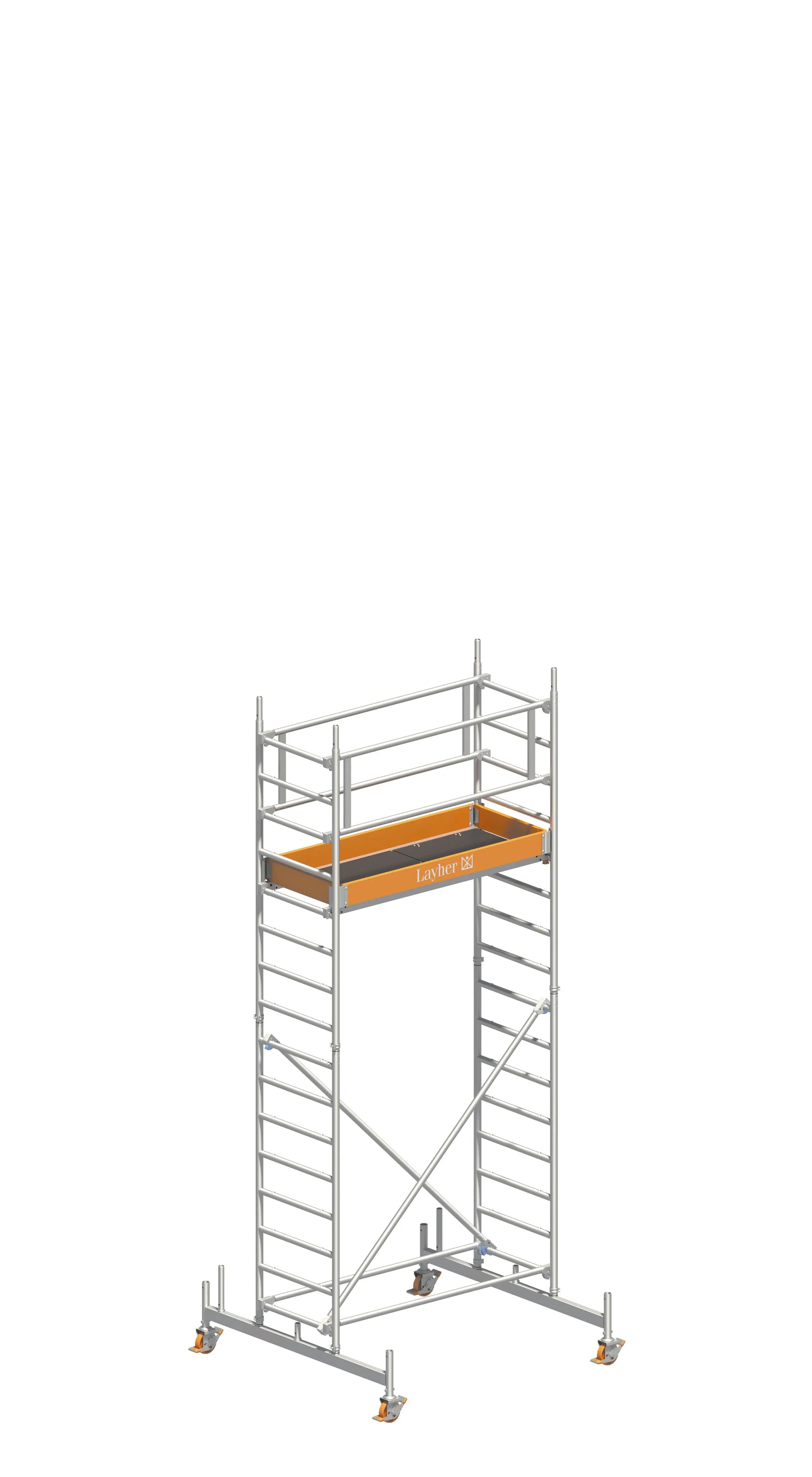 UNI LEICHT 5,26 m, UNI LEICHT Gerüst alte Norm, Baugerüst 5,26 m, Fahrbalken Gerüst, UNI LEICHT Arbeitshöhe, Mobiles Baugerüst, Leichtes Gerüstsystem, Gerüst Zubehör alte Norm, Montagegerüst, Profi Gerüst