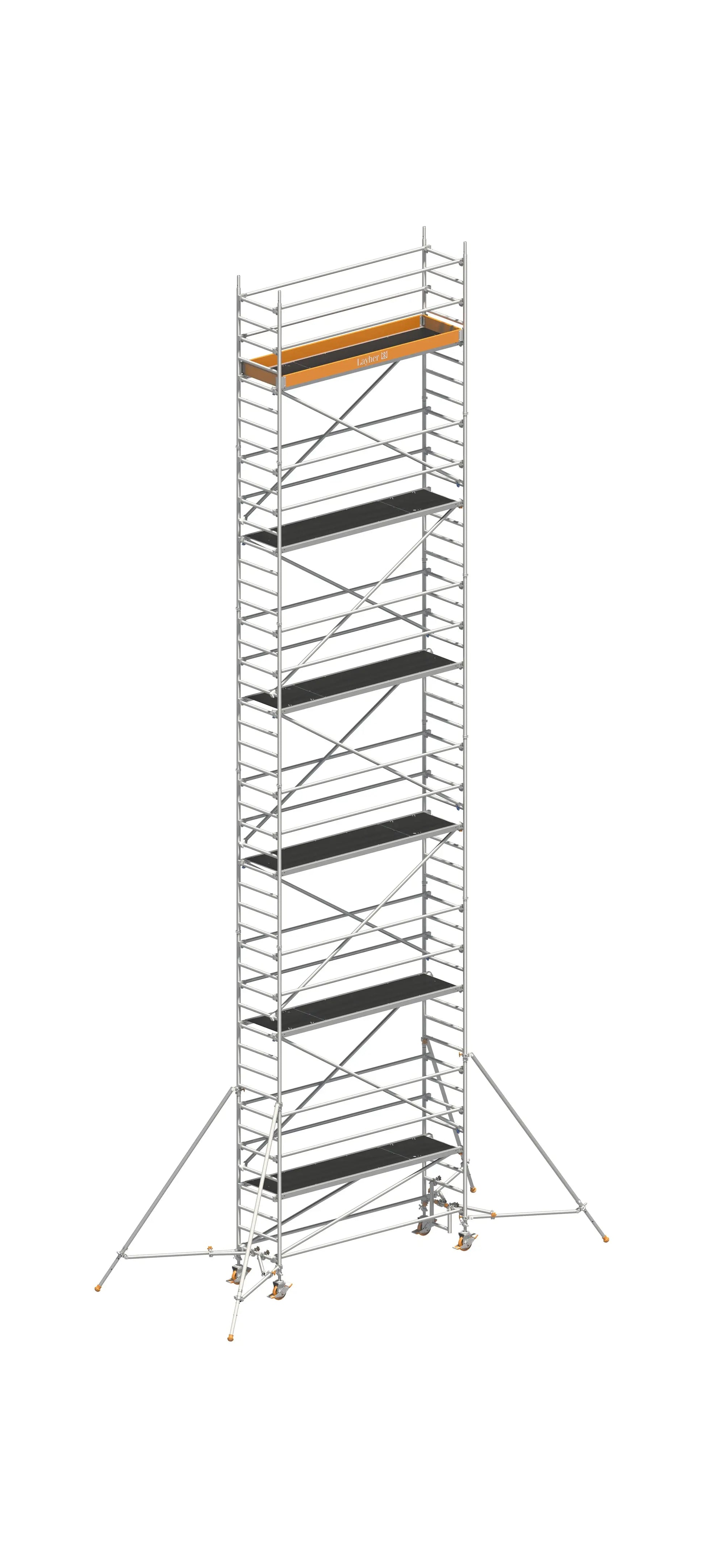 UNI Standard P2 13,20 m, UNI Standard P2 Gerüst, Baugerüst 13,20 m, Arbeitshöhe 13,20 m, UNI Telegeländer Gerüst, Gerüst mit Stützen, Stabiles Baugerüst, Profi Gerüstsystem, Montagegerüst 13 m, Baugerüst kaufen