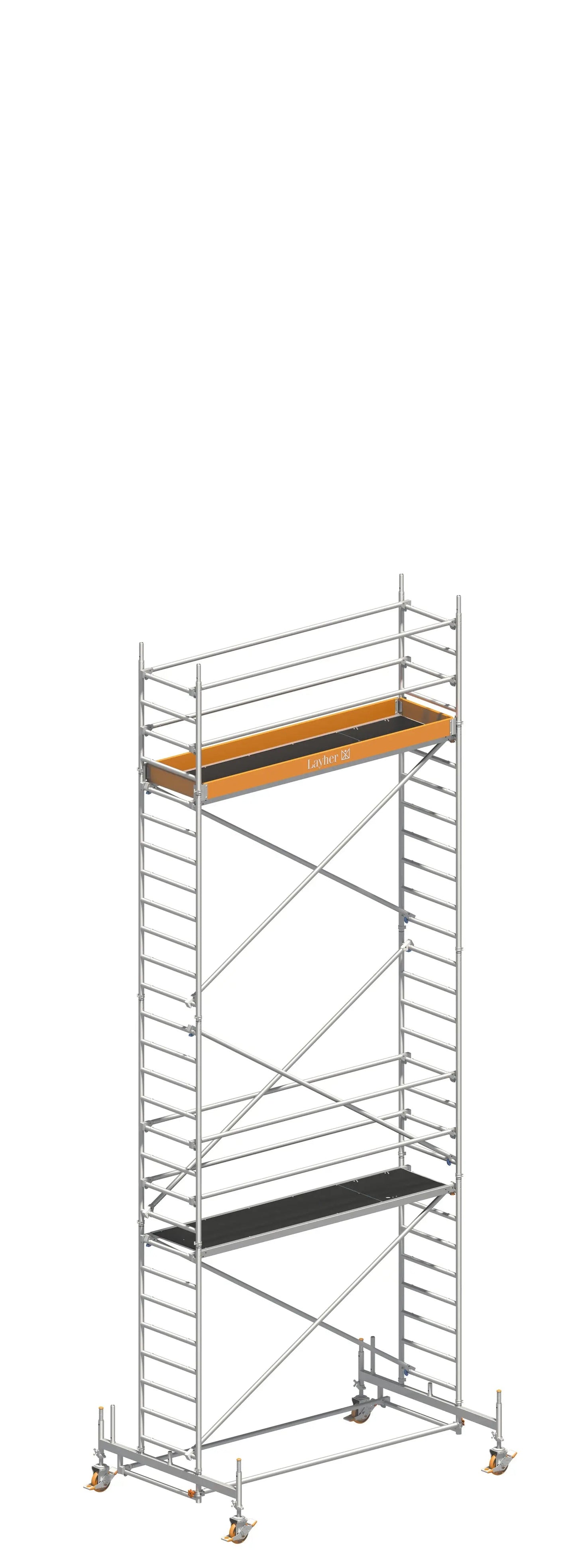 UNI Standard - Arbeitshöhe 8,35 m - mit Fahrbalken - alte Norm - 1106 Layher