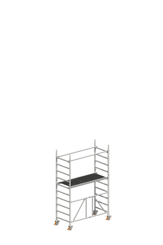 ZIFA P2 3,61 m alte Norm, ZIFA P2 Gerüst alte Norm, Fahrgerüst 3,61 m, Aluminiumgerüst 3,61 m, mobiles Rollgerüst, Baugerüst alte Norm, Profi-Gerüst, Handwerkergerüst