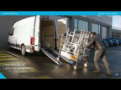 SoloTower P2 SAFETY Gerüst – Arbeitshöhe 6,15 m - 1621104